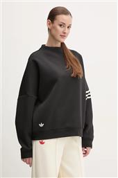 ΜΠΛΟΥΖΑ NEUCLASSICS ΧΡΩΜΑ: ΜΑΥΡΟ, JI8520 ADIDAS ORIGINALS