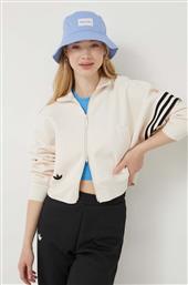 ΜΠΛΟΥΖΑ NEUCLASSICS TRACKTOP ΧΡΩΜΑ: ΑΣΠΡΟ ADIDAS ORIGINALS