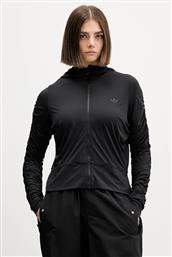 ΜΠΛΟΥΖΑ RUCHED ΧΡΩΜΑ: ΜΑΥΡΟ, ΜΕ ΚΟΥΚΟΥΛΑ, JW2807 ADIDAS ORIGINALS