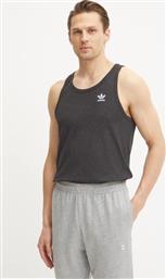 ΜΠΛΟΥΖΑΚΙ ESSENTIAL ΧΡΩΜΑ: ΓΚΡΙ, IW5795 ADIDAS ORIGINALS