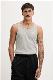 ΜΠΛΟΥΖΑΚΙ ESSENTIALS ΧΡΩΜΑ: ΓΚΡΙ, JV7669 ADIDAS ORIGINALS