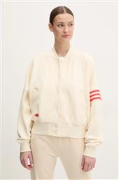 ΜΠΟΥΦΑΝ BOMBER NC BOMBER JKT ΧΡΩΜΑ: ΜΠΕΖ, JI8523 ADIDAS ORIGINALS