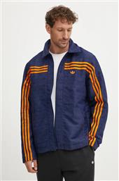 ΜΠΟΥΦΑΝ CLUB JACKET ΧΡΩΜΑ: ΝΑΥΤΙΚΟ ΜΠΛΕ, JN5959 ADIDAS ORIGINALS