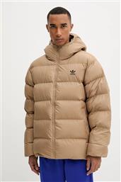 ΜΠΟΥΦΑΝ COMMERCIAL PUFF ΧΡΩΜΑ: ΜΠΕΖ, JX4121 ADIDAS ORIGINALS