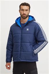 ΜΠΟΥΦΑΝ ΔΥΟ ΟΨΕΩΝ ADICOLOR REVERSIBLE JACKET ΑΝΔΡΙΚΟ, ΧΡΩΜΑ: ΝΑΥΤΙΚΟ ΜΠΛΕ, JD9073 ADIDAS ORIGINALS