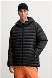 ΜΠΟΥΦΑΝ PAD HOODED ΧΡΩΜΑ: ΜΑΥΡΟ, JX4117 ADIDAS ORIGINALS
