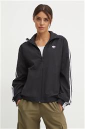 ΜΠΟΥΦΑΝ WOVEN TRACKTOP ΧΡΩΜΑ: ΜΑΥΡΟ, JD5331 ADIDAS ORIGINALS