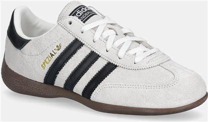 ΔΕΡΜΑΤΙΝΑ ΑΘΛΗΤΙΚΑ ΠΑΠΟΥΤΣΙΑ HANDBALL SPEZIAL LO PRO ΧΡΩΜΑ: ΓΚΡΙ, KJ3628 ADIDAS ORIGINALS