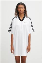 ΦΟΡΕΜΑ JACQUARD DRESS ΧΡΩΜΑ: ΑΣΠΡΟ, KB8153 ADIDAS ORIGINALS