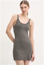 ΦΟΡΕΜΑ RIB MINI DRESS ΧΡΩΜΑ: ΓΚΡΙ, JC7550 ADIDAS ORIGINALS