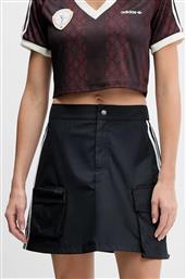 ΦΟΥΣΤΑ CARGO MINISKIRT ΧΡΩΜΑ: ΜΑΥΡΟ, JJ3087 ADIDAS ORIGINALS