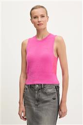 ΓΙΛΕΚΟ FLUFFY VEST ΧΡΩΜΑ: ΡΟΖ, JW3648 ADIDAS ORIGINALS