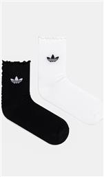 ΚΑΛΤΣΕΣ 2-PACK ΧΡΩΜΑ: ΑΣΠΡΟ, JD5623 ADIDAS ORIGINALS