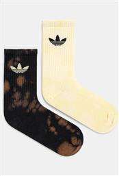 ΚΑΛΤΣΕΣ 2-PACK ΧΡΩΜΑ: ΚΑΦΕ, JC8636 ADIDAS ORIGINALS