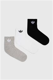 ΚΑΛΤΣΕΣ 3-PACK 3-PACK ΧΡΩΜΑ: ΑΣΠΡΟ IJ5612 ADIDAS ORIGINALS