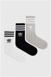 ΚΑΛΤΣΕΣ 3-PACK 3-PACK ΧΡΩΜΑ: ΑΣΠΡΟ IL3431 IL5023 ADIDAS ORIGINALS