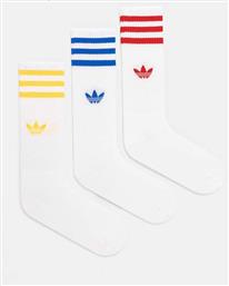ΚΑΛΤΣΕΣ 3-PACK ΧΡΩΜΑ: ΑΣΠΡΟ, IX7504 ADIDAS ORIGINALS