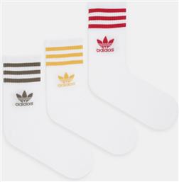 ΚΑΛΤΣΕΣ 3-PACK ΧΡΩΜΑ: ΑΣΠΡΟ, IX7511 ADIDAS ORIGINALS