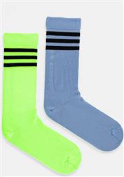 ΚΑΛΤΣΕΣ 3-STRIPES 2-PACK ΧΡΩΜΑ: ΜΠΛΕ, JX5200 ADIDAS ORIGINALS