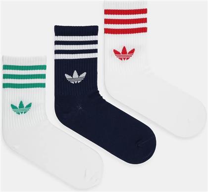 ΚΑΛΤΣΕΣ 3-STRIPES 3-PACK ADIDAS ORIGINALS