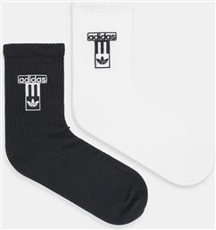 ΚΑΛΤΣΕΣ ADIBREAK 2-PACK ΧΡΩΜΑ: ΑΣΠΡΟ, JD5461 ADIDAS ORIGINALS