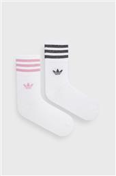 ΚΑΛΤΣΕΣ ΧΡΩΜΑ ΑΣΠΡΟ HK0301 ADIDAS ORIGINALS