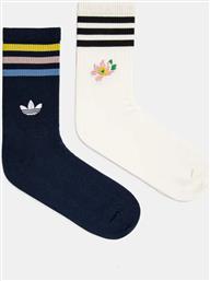 ΚΑΛΤΣΕΣ LIBERTY 2-PACK ΧΡΩΜΑ: ΑΣΠΡΟ, JC8655 ADIDAS ORIGINALS