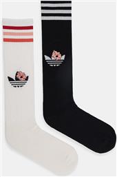 ΚΑΛΤΣΕΣ LIBERTY 2-PACK ΧΡΩΜΑ: ΑΣΠΡΟ, JN4840 ADIDAS ORIGINALS