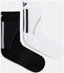 ΚΑΛΤΣΕΣ TECKY CREW S 2-PACK ΧΡΩΜΑ: ΑΣΠΡΟ, JX5215 ADIDAS ORIGINALS