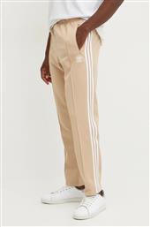 ΠΑΝΤΕΛΟΝΙ ΦΟΡΜΑΣ ADICOLOR CLASSICS BECKENBAUER PANT ΧΡΩΜΑ: ΜΠΕΖ, IZ1857 ADIDAS ORIGINALS