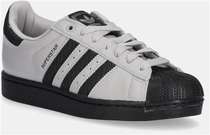 ΠΑΠΟΥΤΣΙΑ SUPERSTAR II ΧΡΩΜΑ: ΓΚΡΙ, JQ3183 ADIDAS ORIGINALS