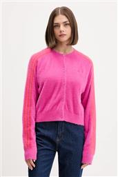 ΠΛΕΚΤΗ ΖΑΚΕΤΑ FLUFFY CARDIGAN ΧΡΩΜΑ: ΡΟΖ, JW3645 ADIDAS ORIGINALS