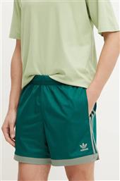 ΣΟΡΤΣ ADICOLOR ΧΡΩΜΑ: ΠΡΑΣΙΝΟ, JP1101 ADIDAS ORIGINALS από το ANSWEAR