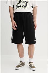 ΣΟΡΤΣ OVERSIZED SHORT ΧΡΩΜΑ: ΜΑΥΡΟ, KD6617 ADIDAS ORIGINALS