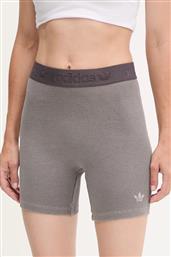 ΣΟΡΤΣ RIB SHORTS WASH ΧΡΩΜΑ: ΓΚΡΙ, JW3592 ADIDAS ORIGINALS