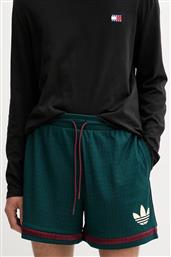 ΣΟΡΤΣ WARP KNIT SHORT ΧΡΩΜΑ: ΠΡΑΣΙΝΟ, JN1174 ADIDAS ORIGINALS