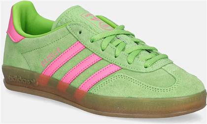 ΣΟΥΕΤ ΑΘΛΗΤΙΚΑ ΠΑΠΟΥΤΣΙΑ GAZELLE INDOOR ΧΡΩΜΑ: ΠΡΑΣΙΝΟ, JQ1794 ADIDAS ORIGINALS