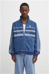 ΤΖΙΝ ΜΠΟΥΦΑΝ FIRST TT DENIM ΧΡΩΜΑ: ΜΠΛΕ, JX6457 ADIDAS ORIGINALS
