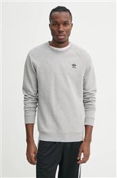 ΒΑΜΒΑΚΕΡΗ ΜΠΛΟΥΖΑ ESSENTIAL ΧΡΩΜΑ: ΓΚΡΙ, JD2413 ADIDAS ORIGINALS