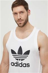 ΒΑΜΒΑΚΕΡΟ TOP ADICOLOR CLASSICS TREFOIL TANK ΧΡΩΜΑ: ΑΣΠΡΟ IC0434 IA4808 ADIDAS ORIGINALS