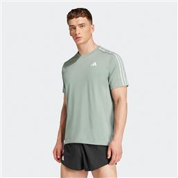 OWN THE RUN 3-STRIPES ΑΝΔΡΙΚΟ T-SHIRT (9000213358-10796) ADIDAS