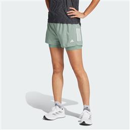 OWN THE RUN CLIMACOOL 2-IN-1 SHORTS (9000218637-65890) ADIDAS