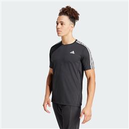 OWN THE RUN E 3-STRIPES ΑΝΔΡΙΚΟ T-SHIRT (9000169835-1469) ADIDAS από το COSMOSSPORT