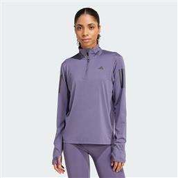 OWN THE RUN HALF-ZIP ΓΥΝΑΙΚΕΙΟ ΦΟΥΤΕΡ (9000249107-87914) ADIDAS