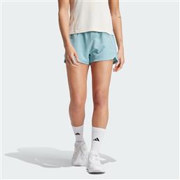 PACER TRAINING 3-STRIPES WOVEN HIGH-RISE SHORTS (9000204383-81307) ADIDAS