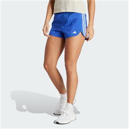 PACER TRAINING 3-STRIPES WOVEN HIGH-RISE SHORTS (9000228989-65692) ADIDAS