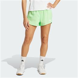 PACER TRAINING 3-STRIPES WOVEN HIGH-RISE SHORTS (9000239037-87899) ADIDAS