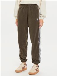 ΠΑΝΤΕΛΟΝΙ ΦΟΡΜΑΣ ADICOLOR POLAR IY7835 ΧΑΚΙ LOOSE FIT ADIDAS από το MODIVO