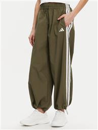 ΠΑΝΤΕΛΟΝΙ ΦΟΡΜΑΣ ESSENTIALS 3-STRIPES JE1308 ΠΡΑΣΙΝΟ LOOSE FIT ADIDAS από το MODIVO