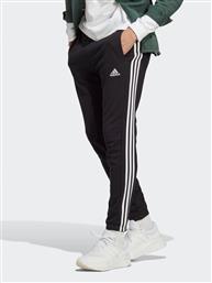 ΠΑΝΤΕΛΟΝΙ ΦΟΡΜΑΣ ESSENTIALS FRENCH TERRY TAPERED ELASTIC CUFF 3-STRIPES JOGGERS IC0050 ΜΑΥΡΟ REGULAR FIT ADIDAS